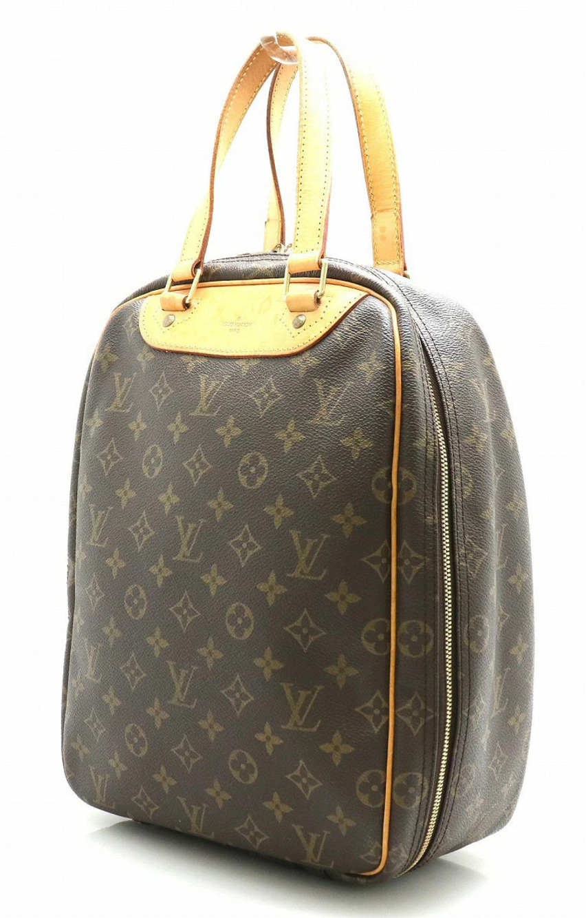 Louis Vuitton Monogram Handbag Excursion Bag Shoe Brown
